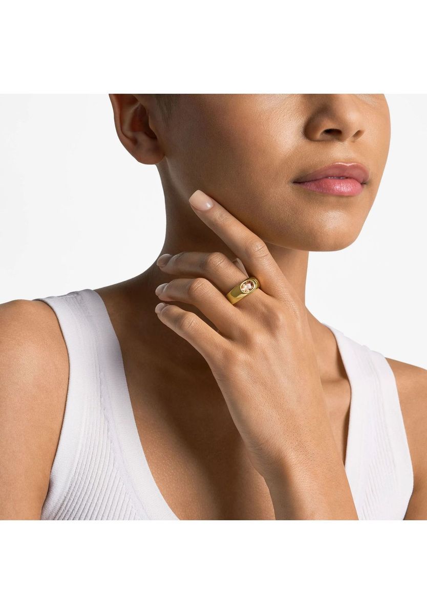 Statement-Ring mit Topas-Zirkonia