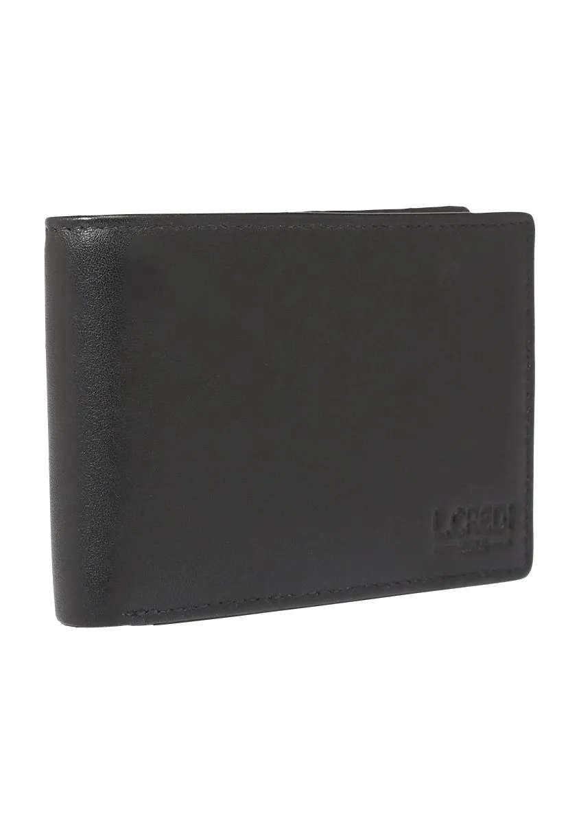 Klassische Leder-RFID-Geldbörse