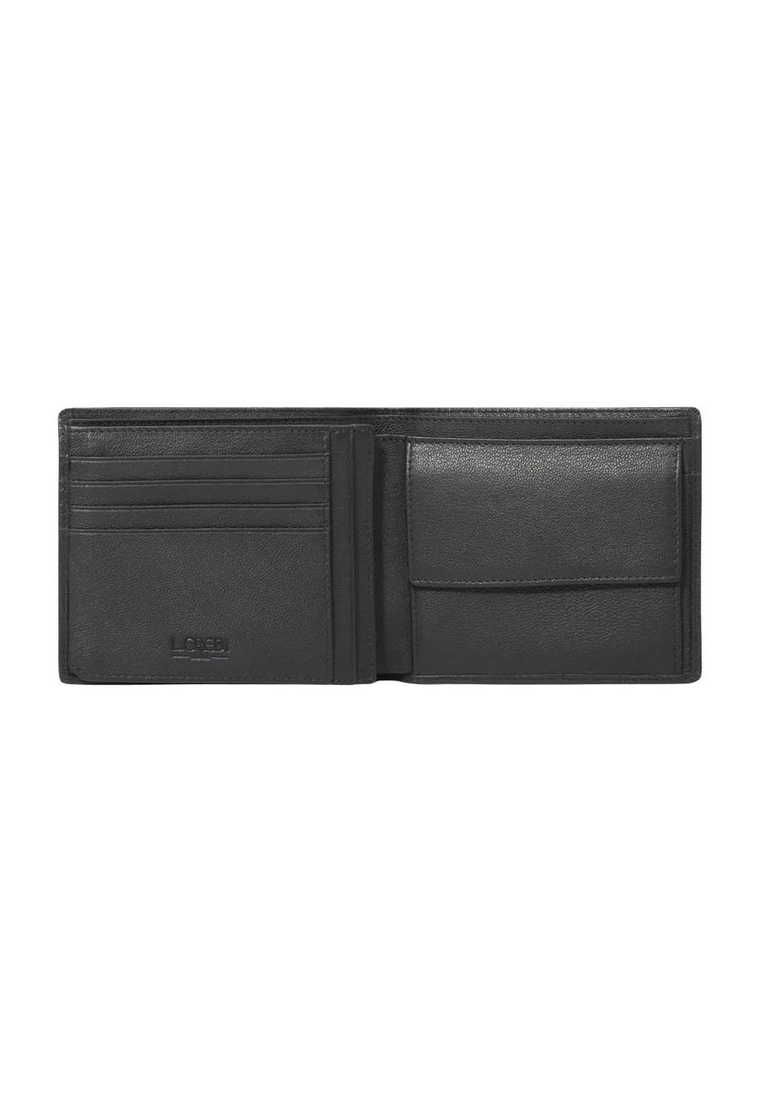 Klassische Leder-Bifold-Geldbörse