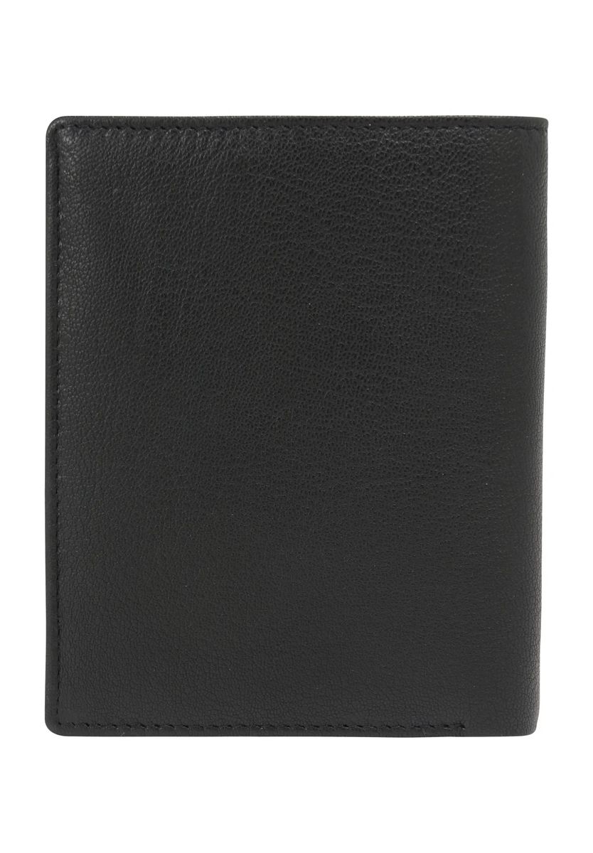 Klassische Leder-Brieftasche zum Aufklappen