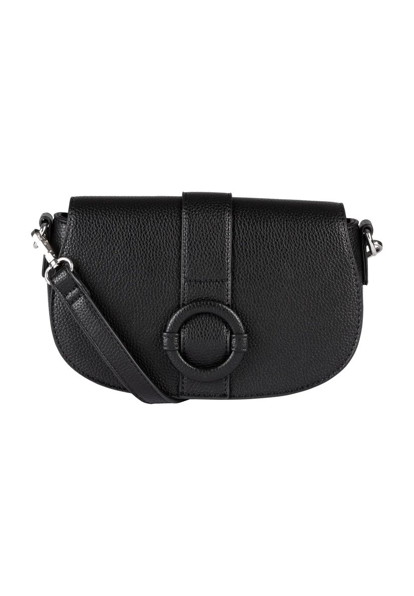 Halbrunde Satteltasche mit Ring-Detail