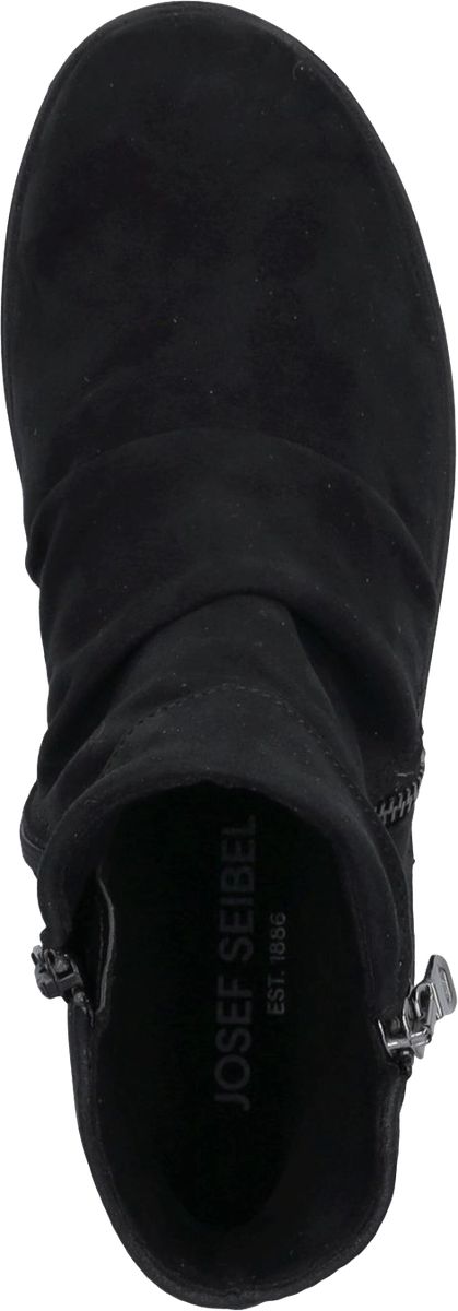 Wasserdichte Keilstiefeletten aus Wildleder