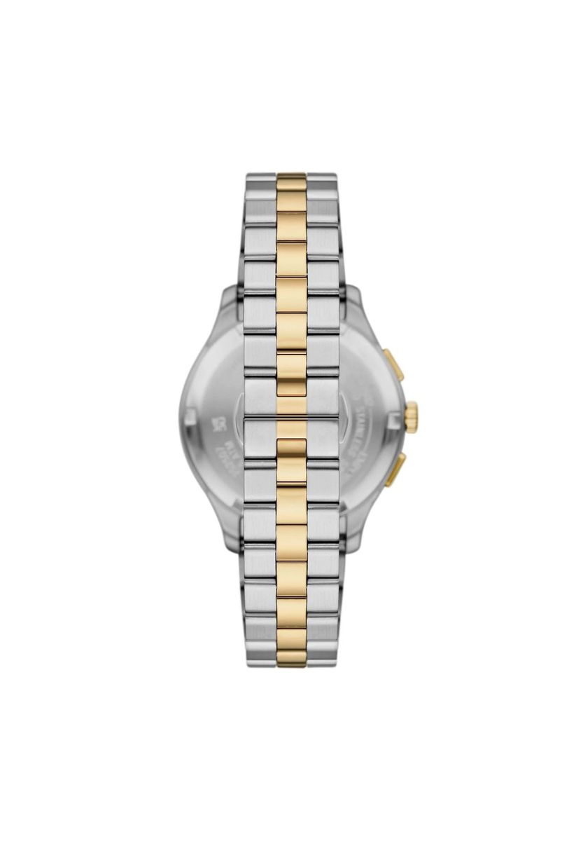 Bicolor Edelstahl Chronograph Uhr