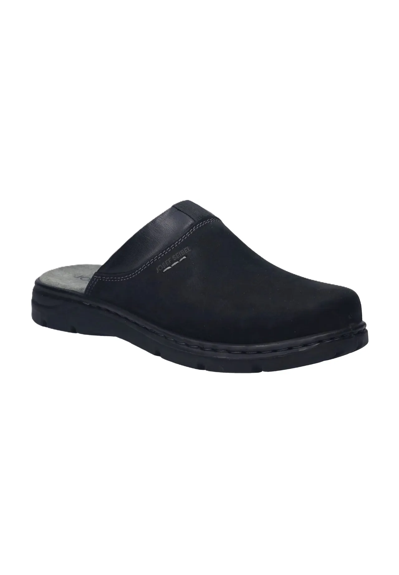 Hochwertige Nubukleder Komfort-Clogs