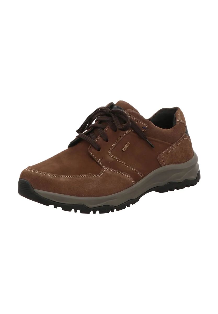 Wasserabweisende Velours-Halbschuhe