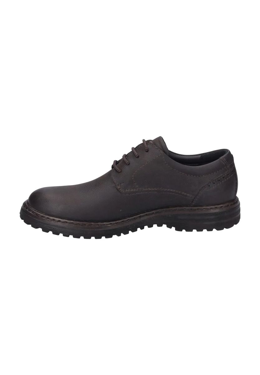 Robuste wasserabweisende Leder-Schnürschuhe
