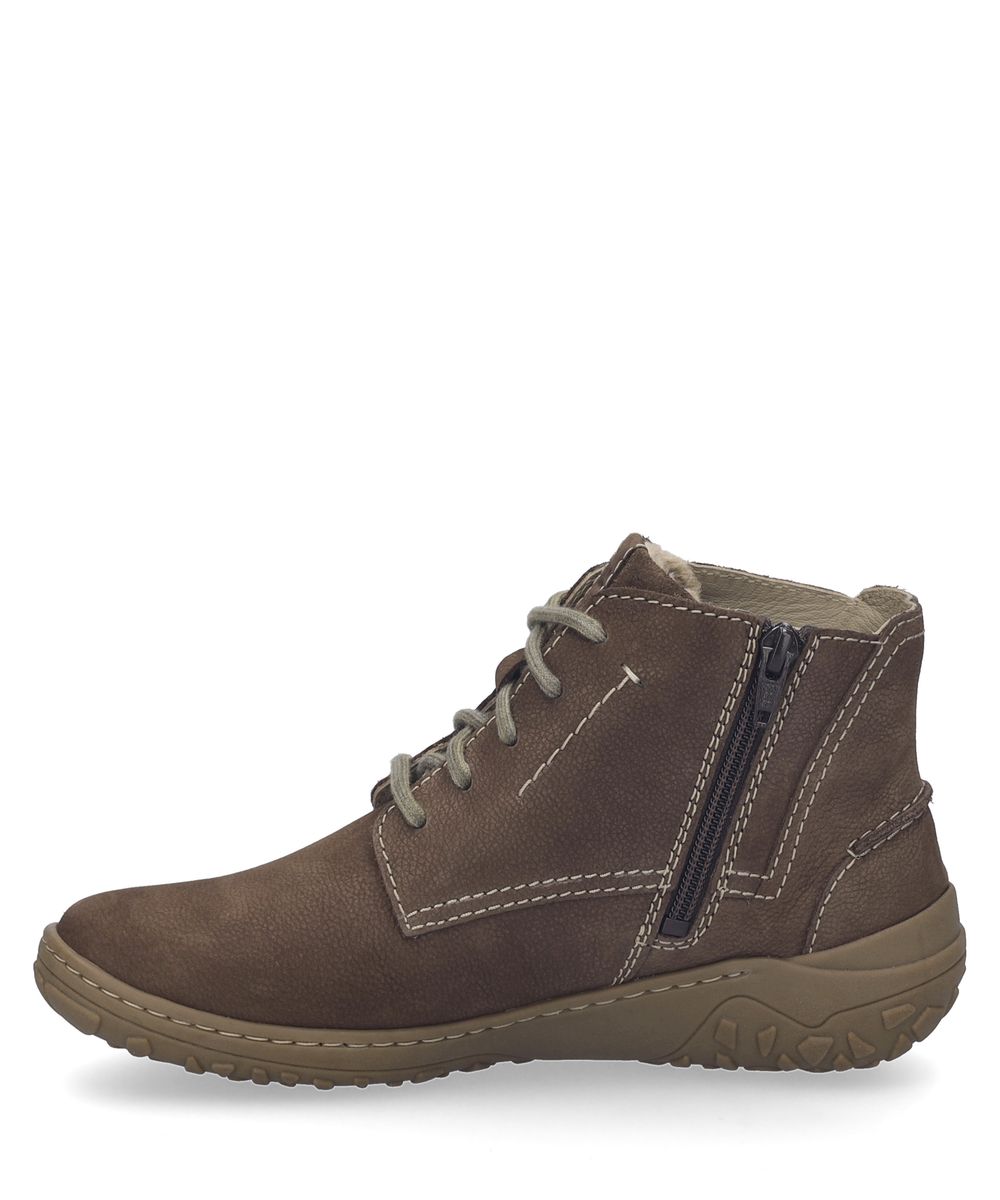 Wasserdichte Leder-Schnürstiefel