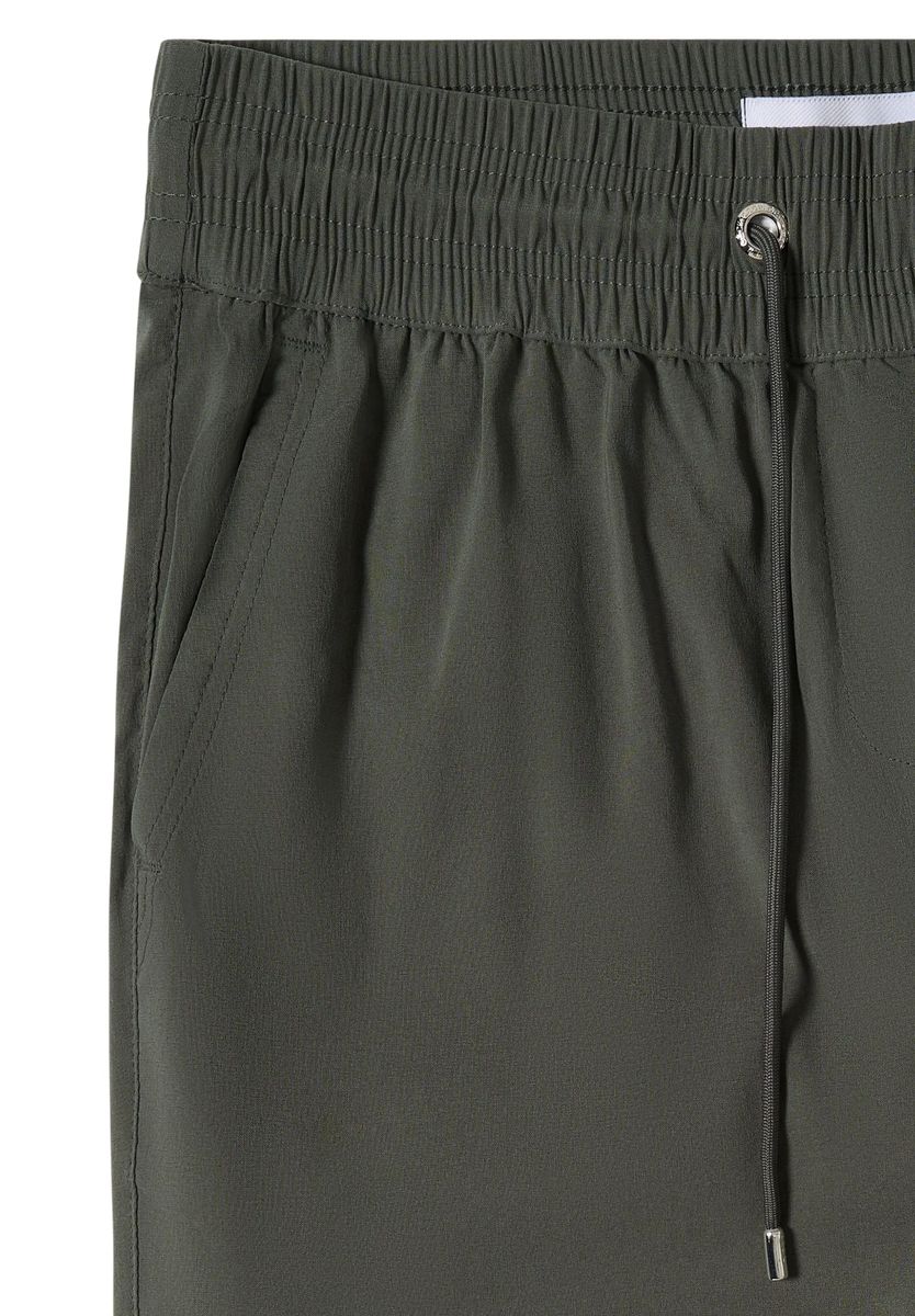 Casual Stoffhose mit Tunnelzug