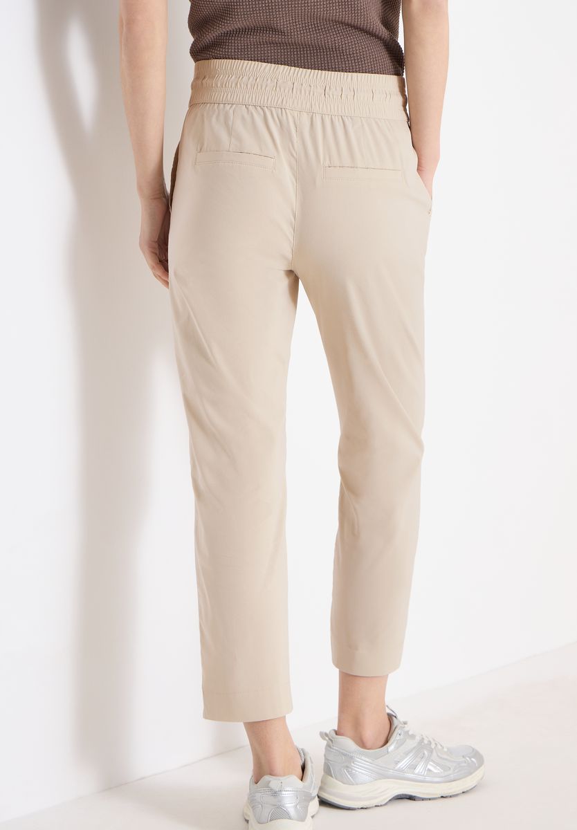Bequeme Stoffhose mit Tunnelzug