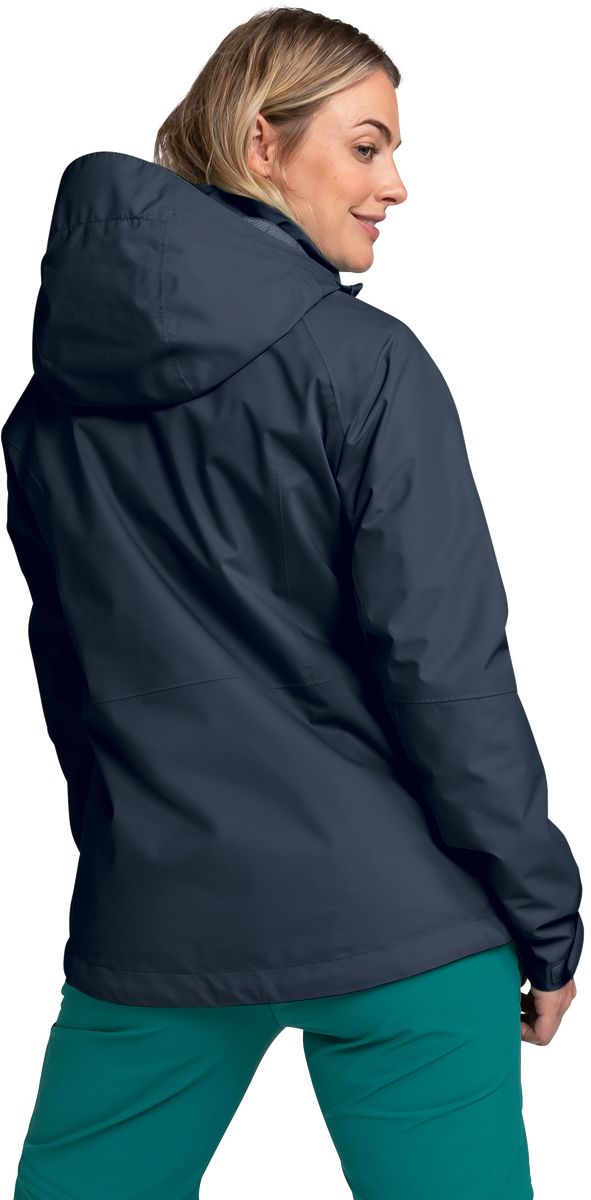 Hochfunktionale wasserdichte packbare Shell-Jacke