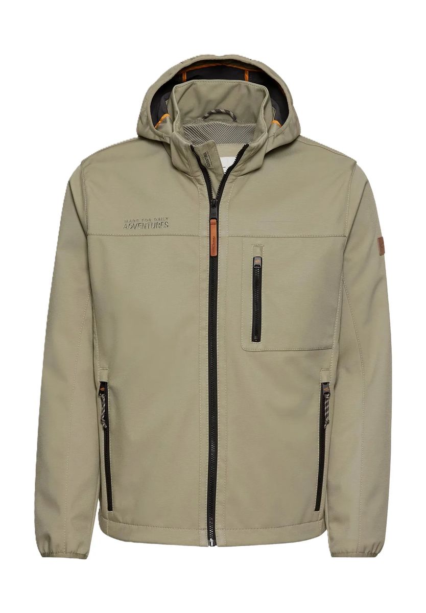 Funktionale Softshelljacke mit Kapuze