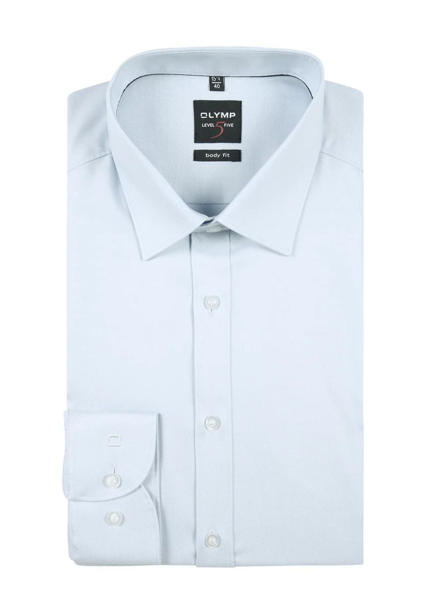 Feines Twill-Hemd Body Fit