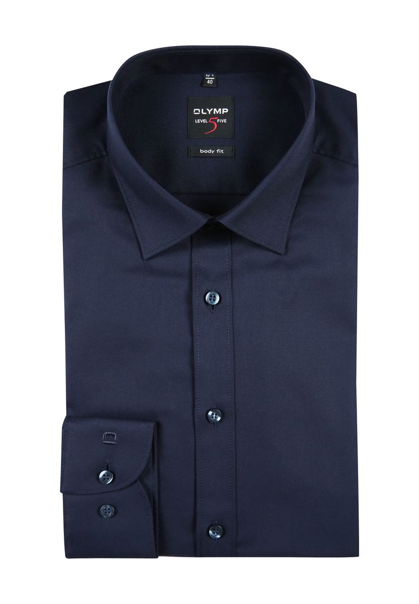 Körpernahes Business-Hemd aus Twill