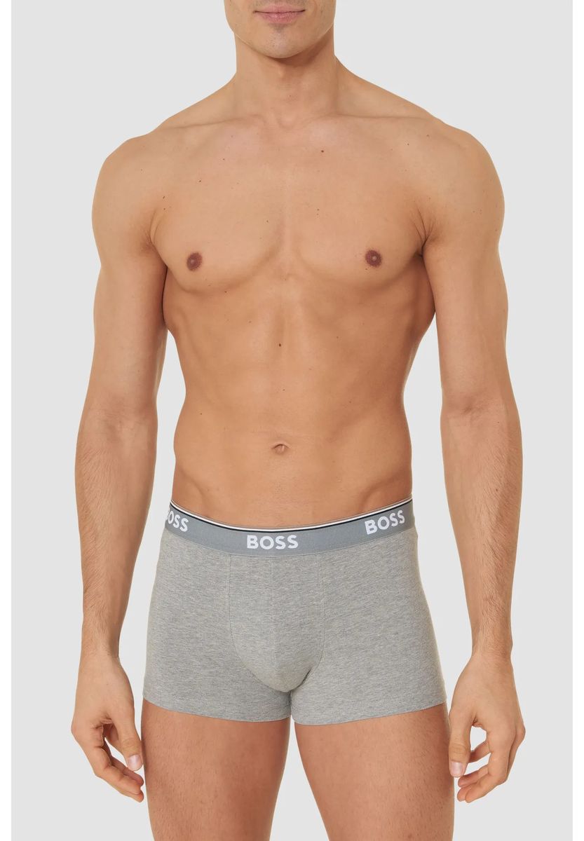 Körpernahe Trunks aus Stretch-Baumwolle