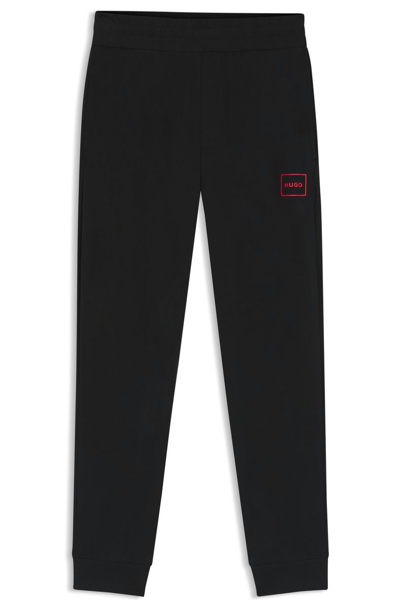Tapered Lounge-Hose aus Jersey
