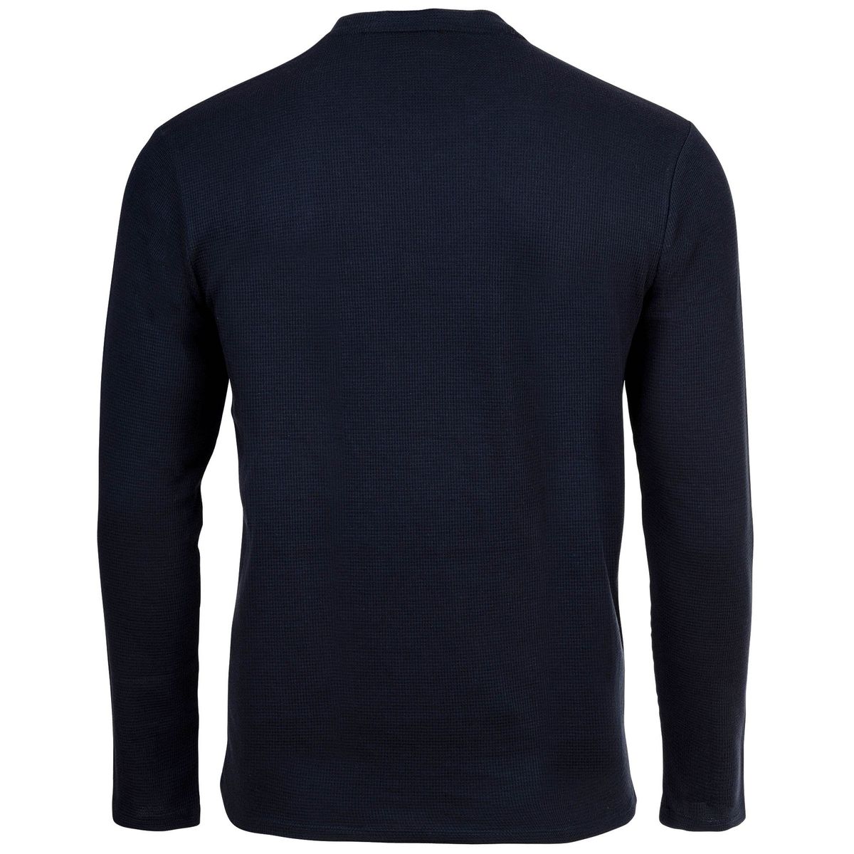 Langarmshirt mit Waffelstruktur