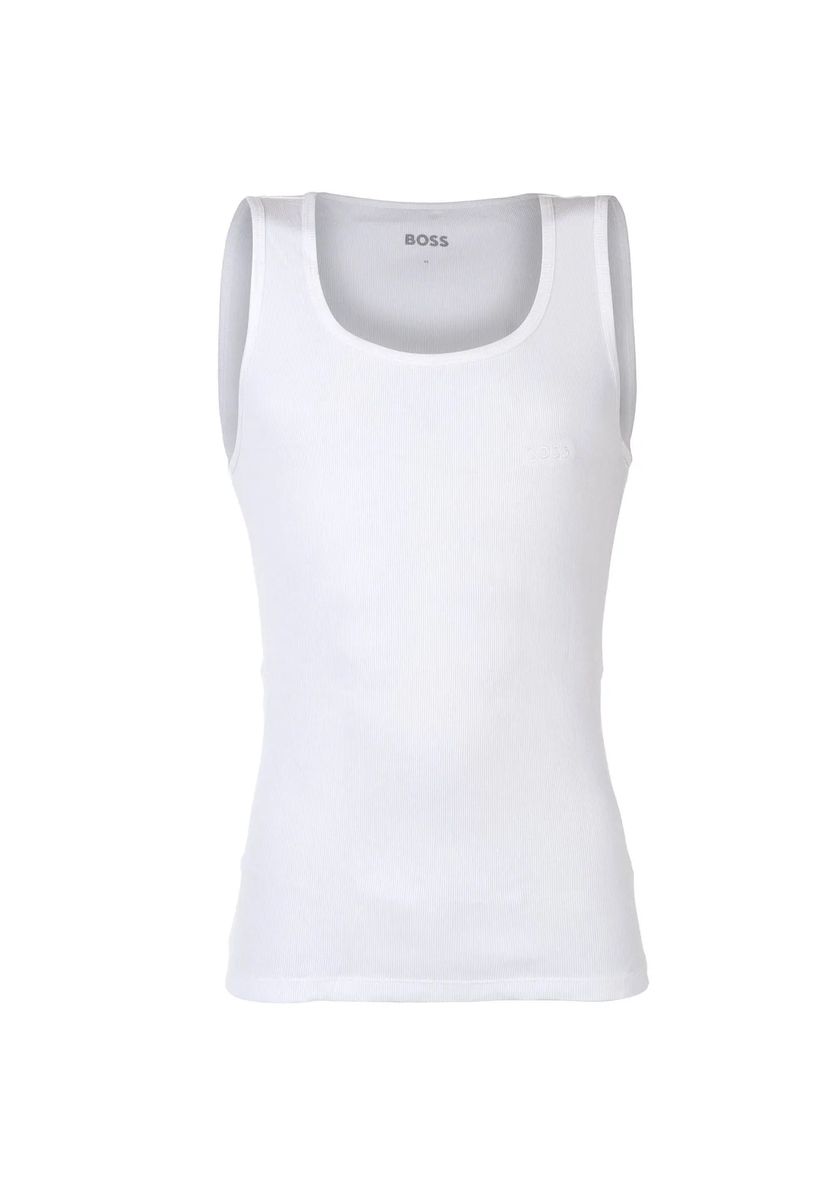 Klassische gerippte Baumwoll-Tanktops