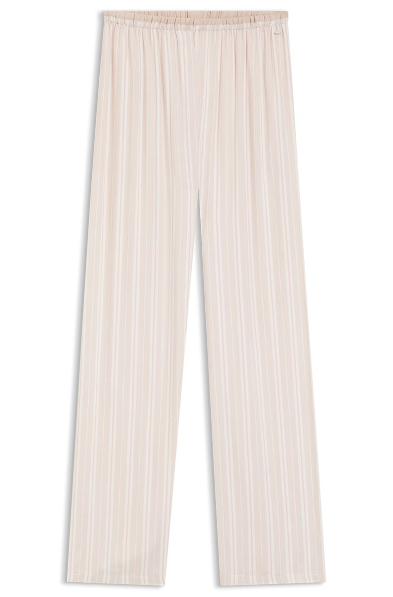 Gestreifte Pyjamahose aus Twill