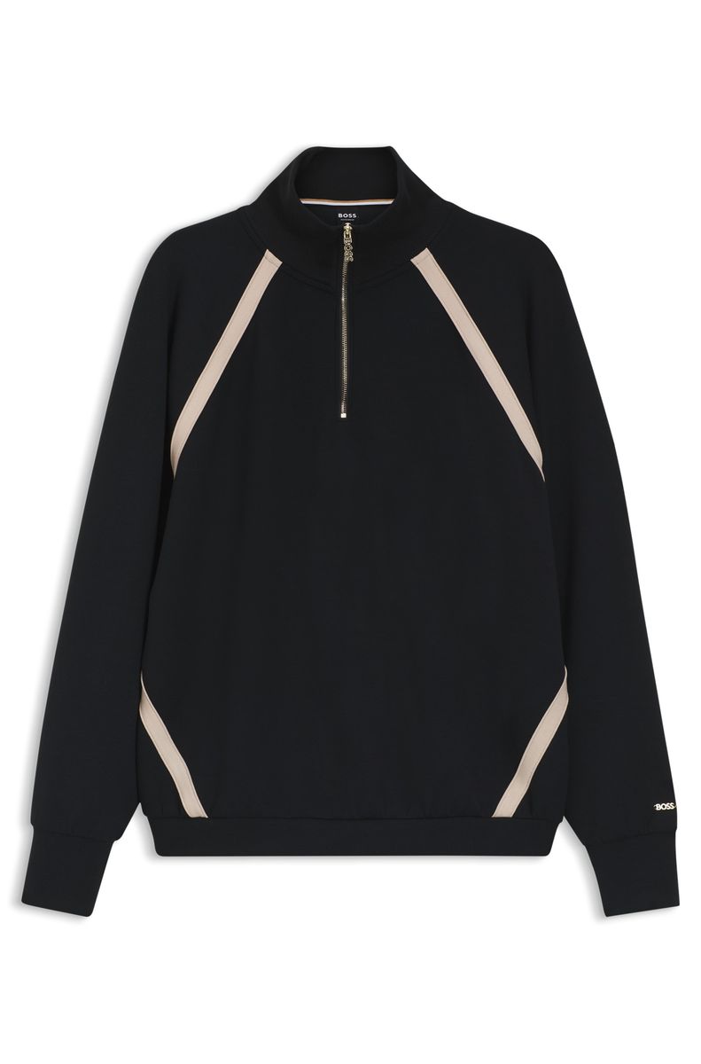 Mirage Sweatshirt mit kurzem Reißverschluss