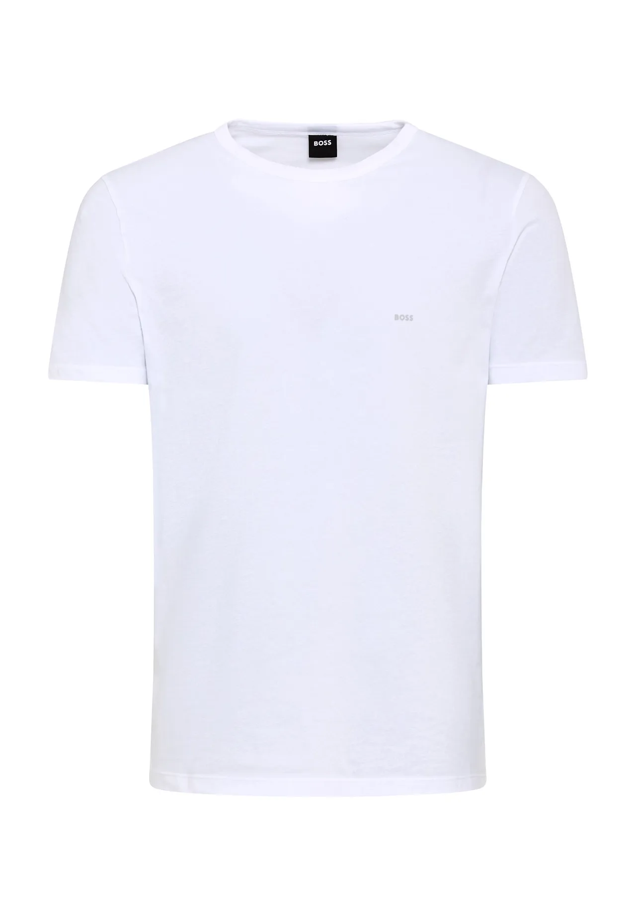 Klassisches Rundhals-T-Shirt aus Baumwolle