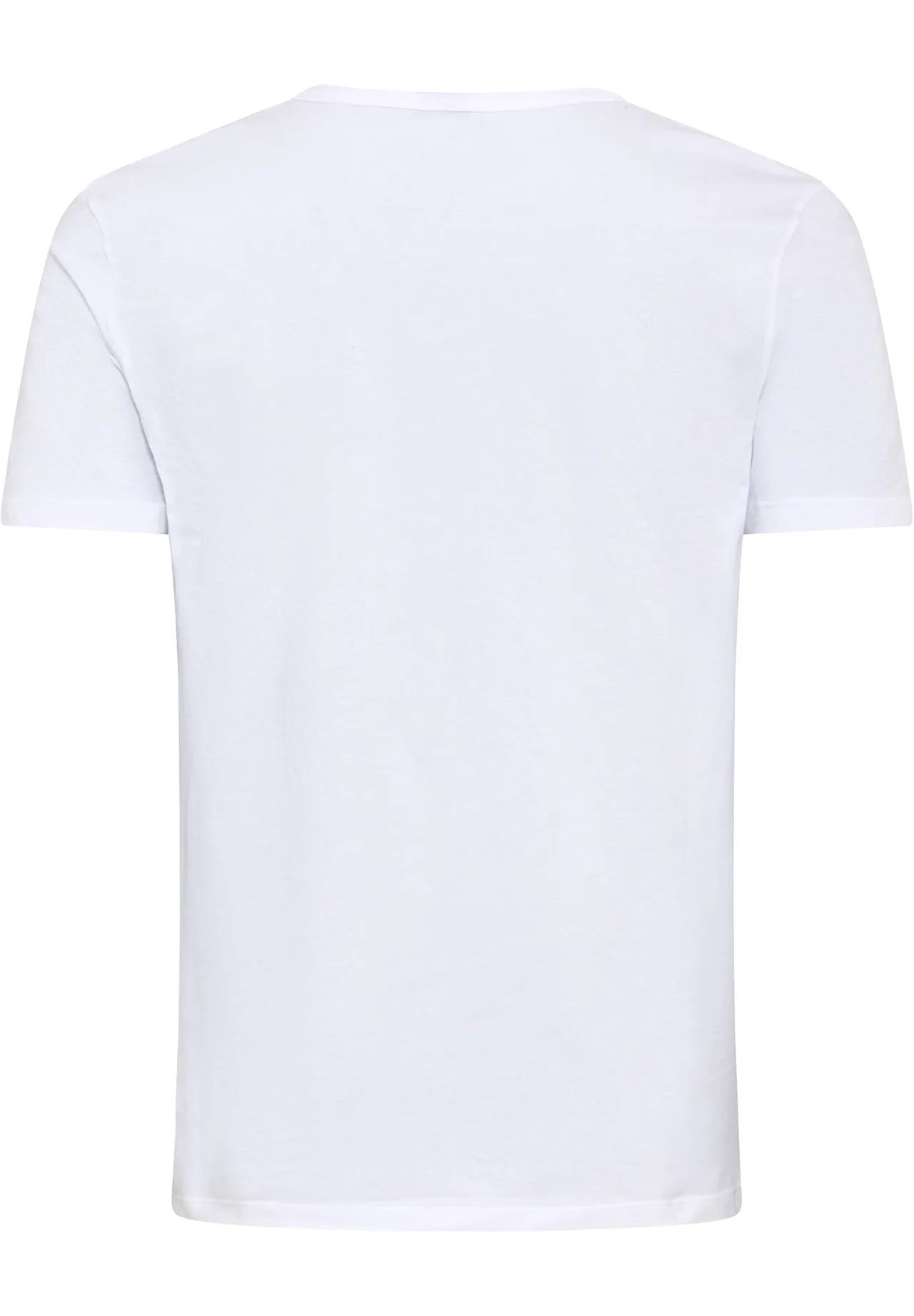 Klassisches Rundhals-T-Shirt aus Baumwolle