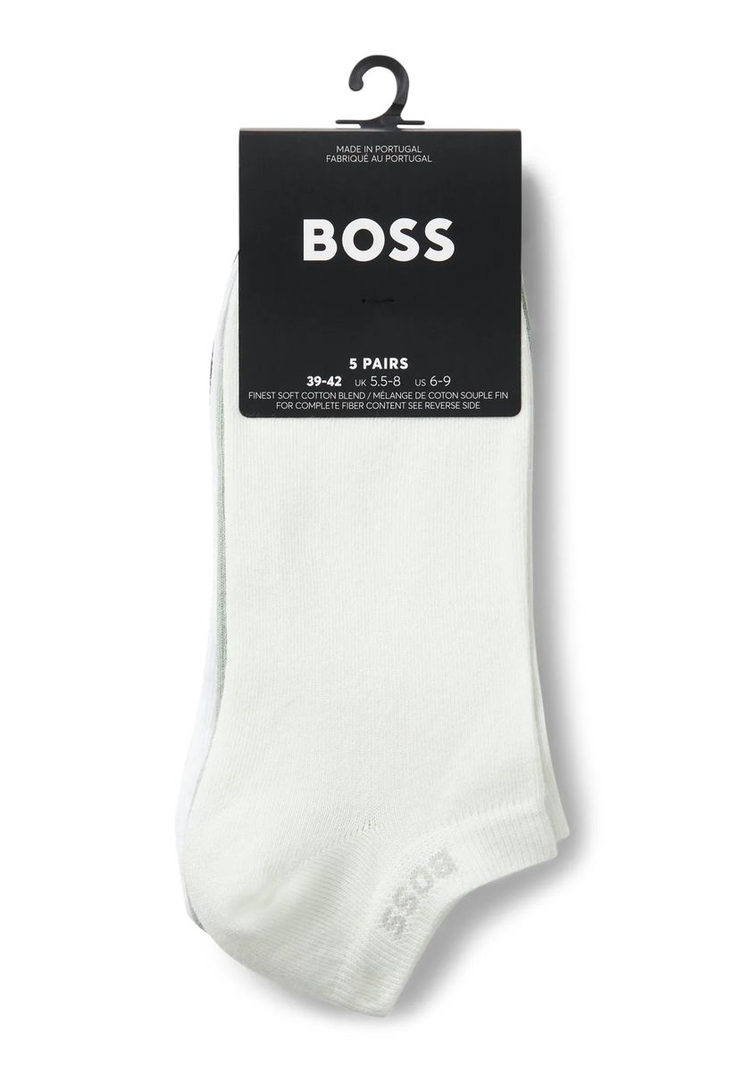 Minimalistische Sneaker-Socken aus Baumwoll-Mix