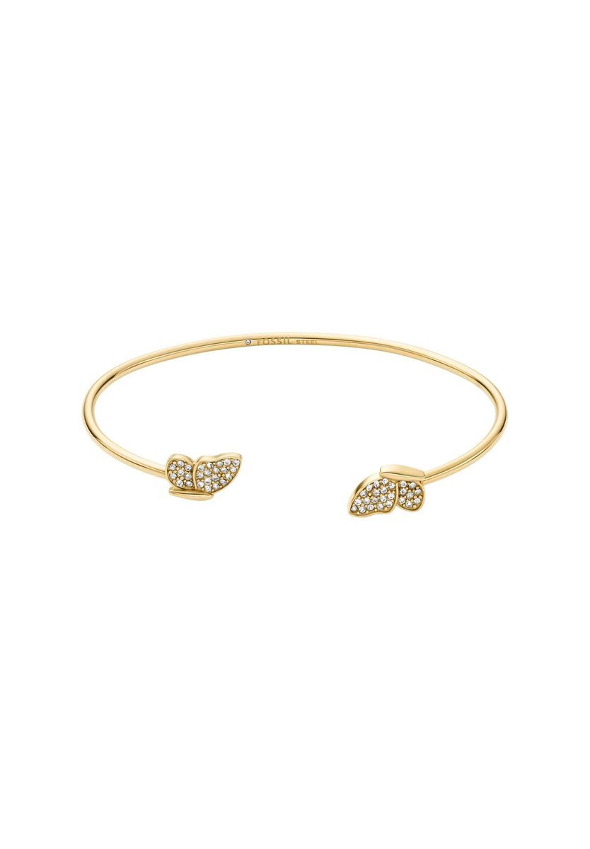 Schmetterling goldfarbener Armreif