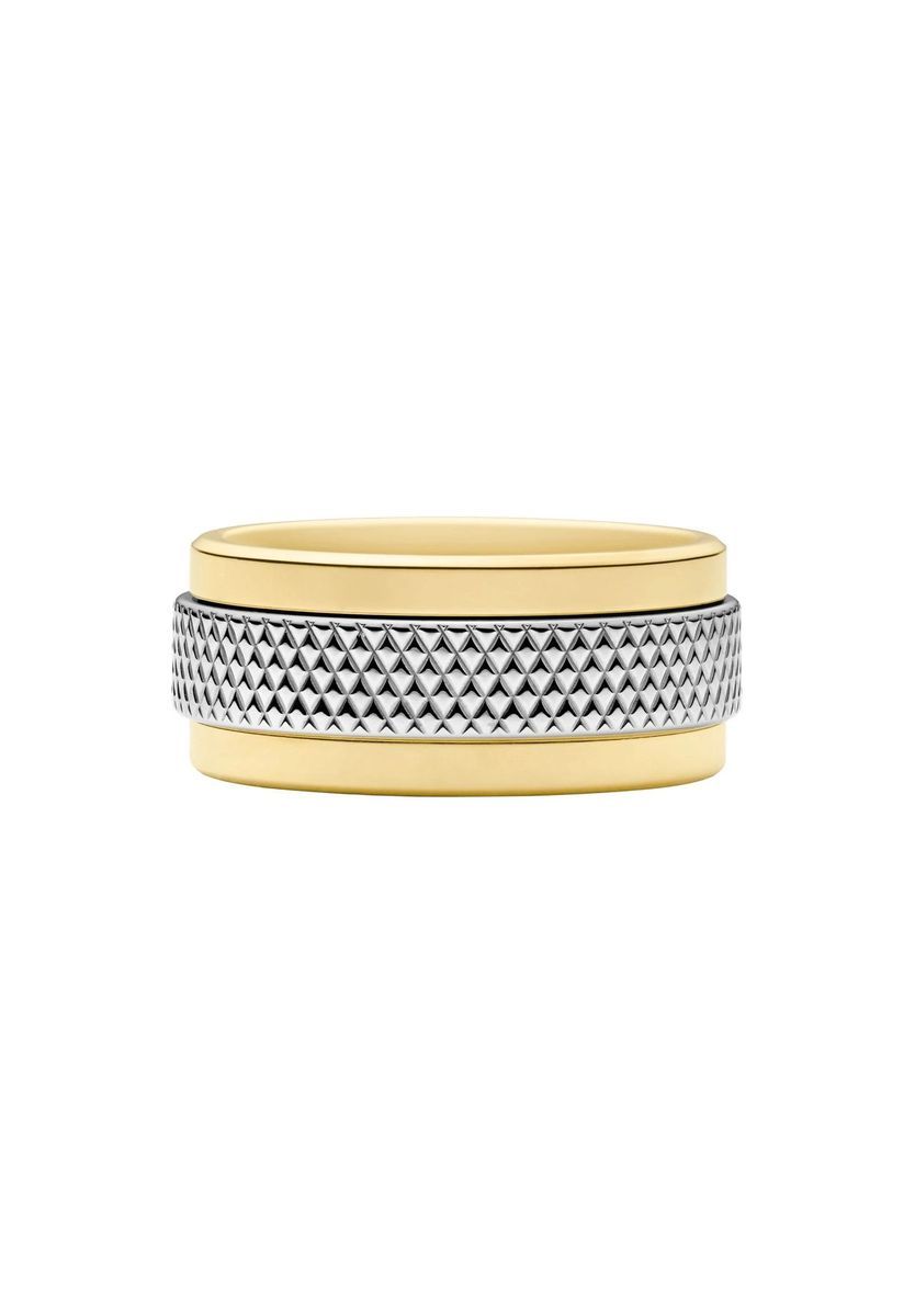 Bicolor Edelstahl Herrenring