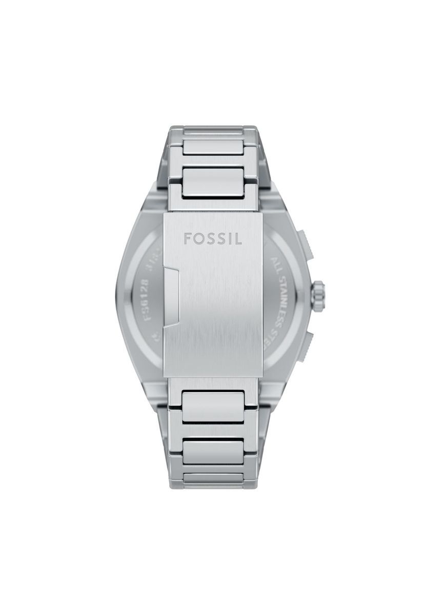 Everett Chronograph Silberne Edelstahluhr