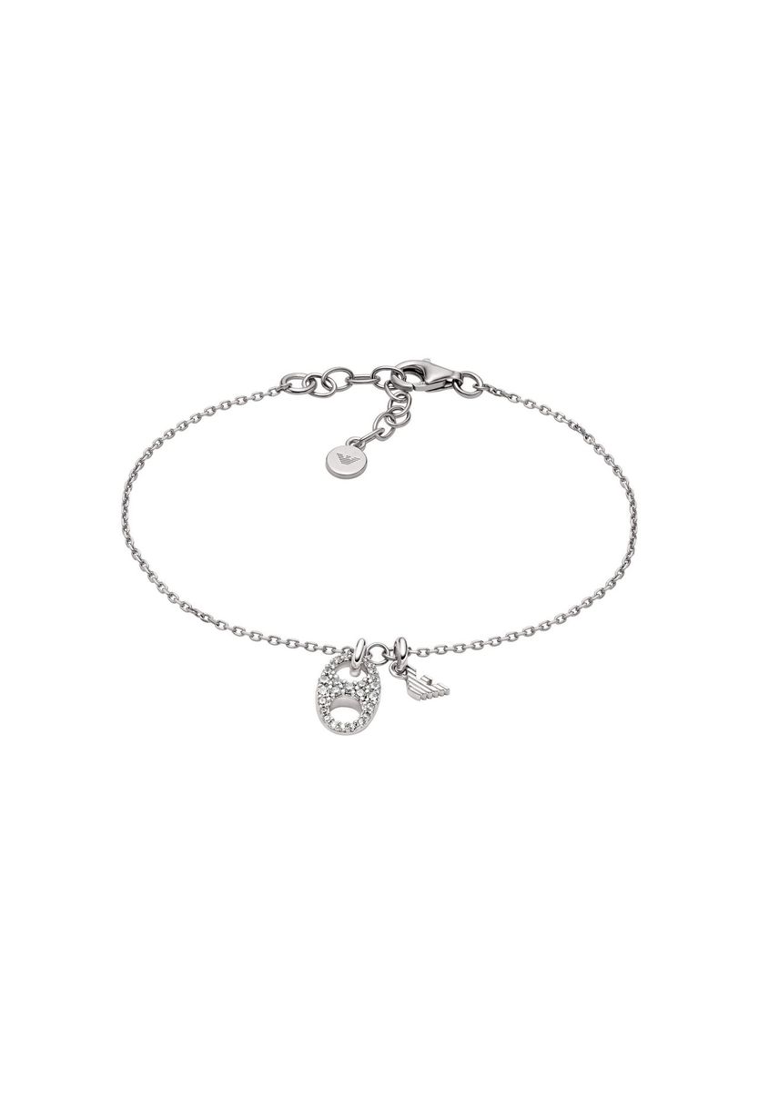 Zartes Charm-Armband aus Sterlingsilber