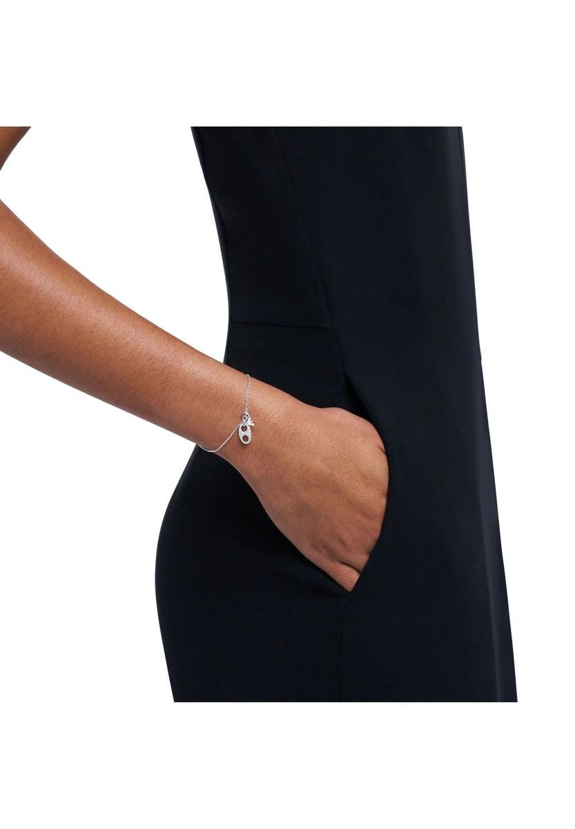 Zartes Charm-Armband aus Sterlingsilber