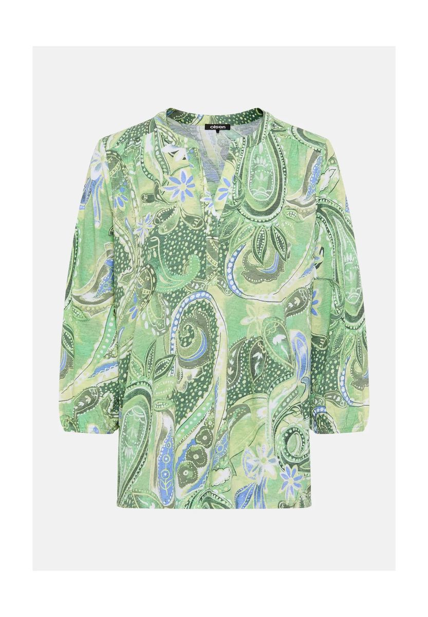Tunikashirt mit Paisley-Muster