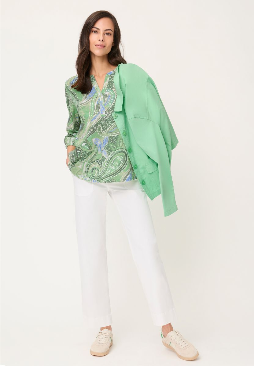 Tunikashirt mit Paisley-Muster