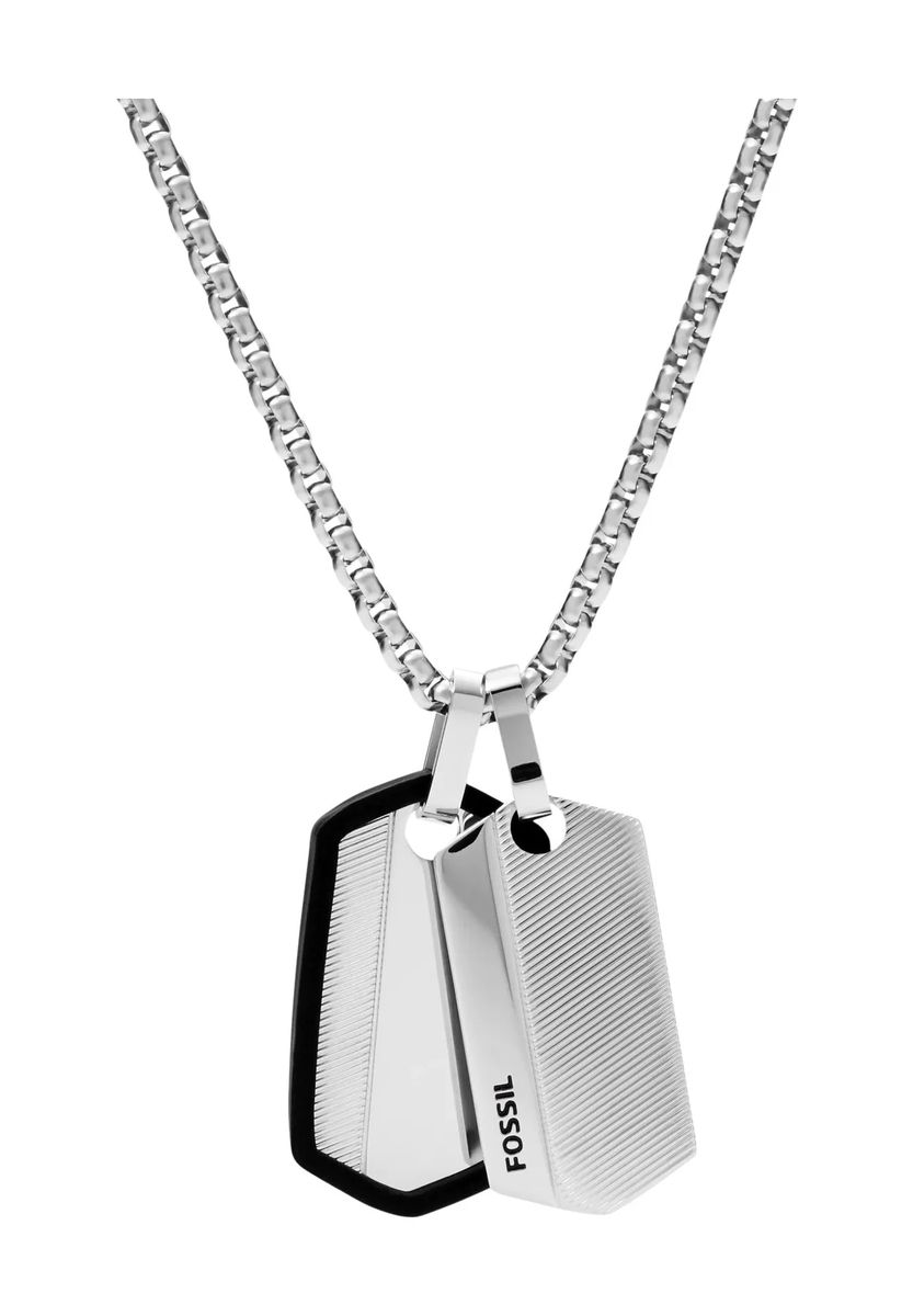 Halskette mit doppelten Dog-Tag-Anhängern