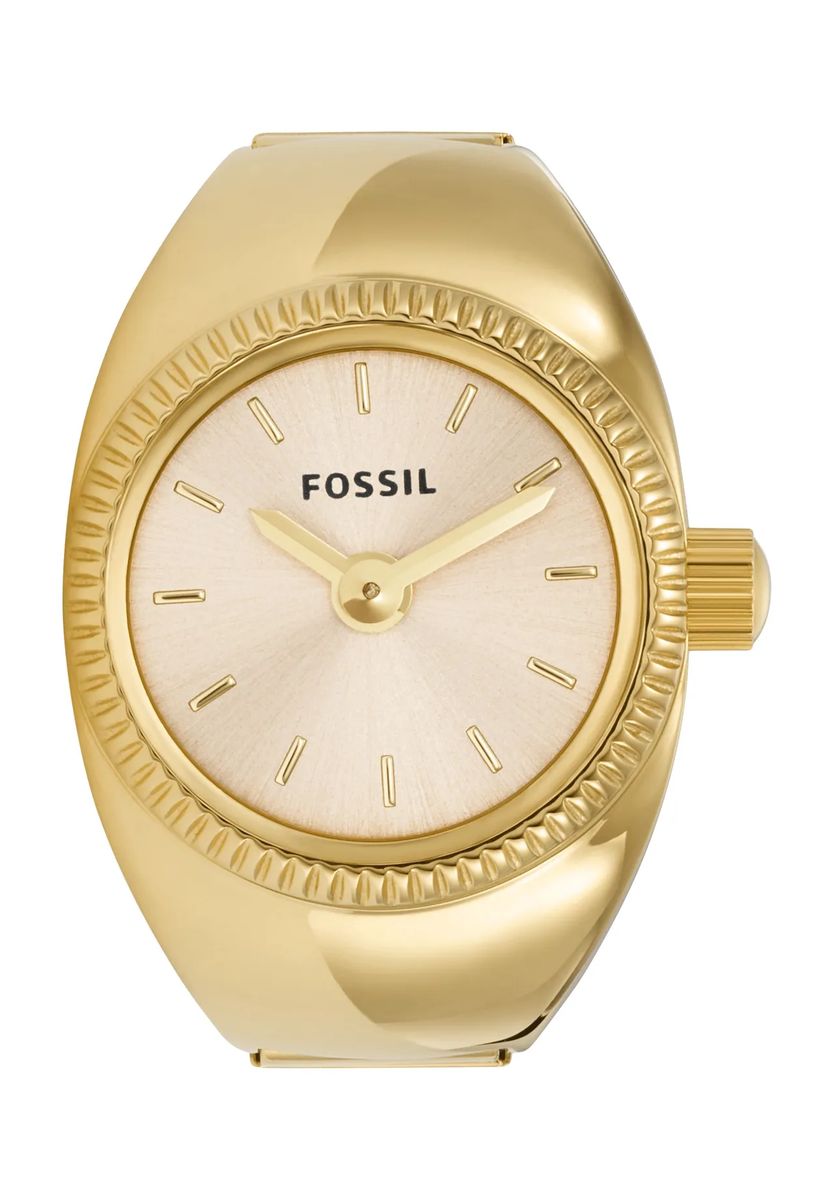 Elegante Ring-Uhr mit Sonnenschliff