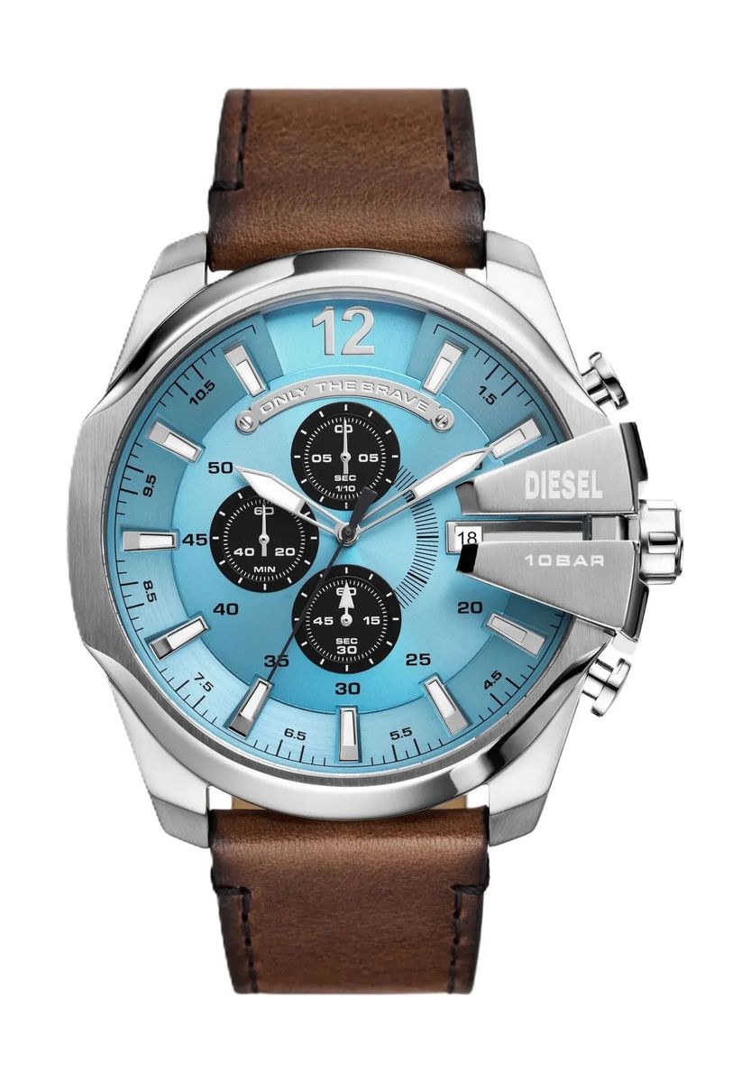 Mega Chief Chronograph mit Lederarmband