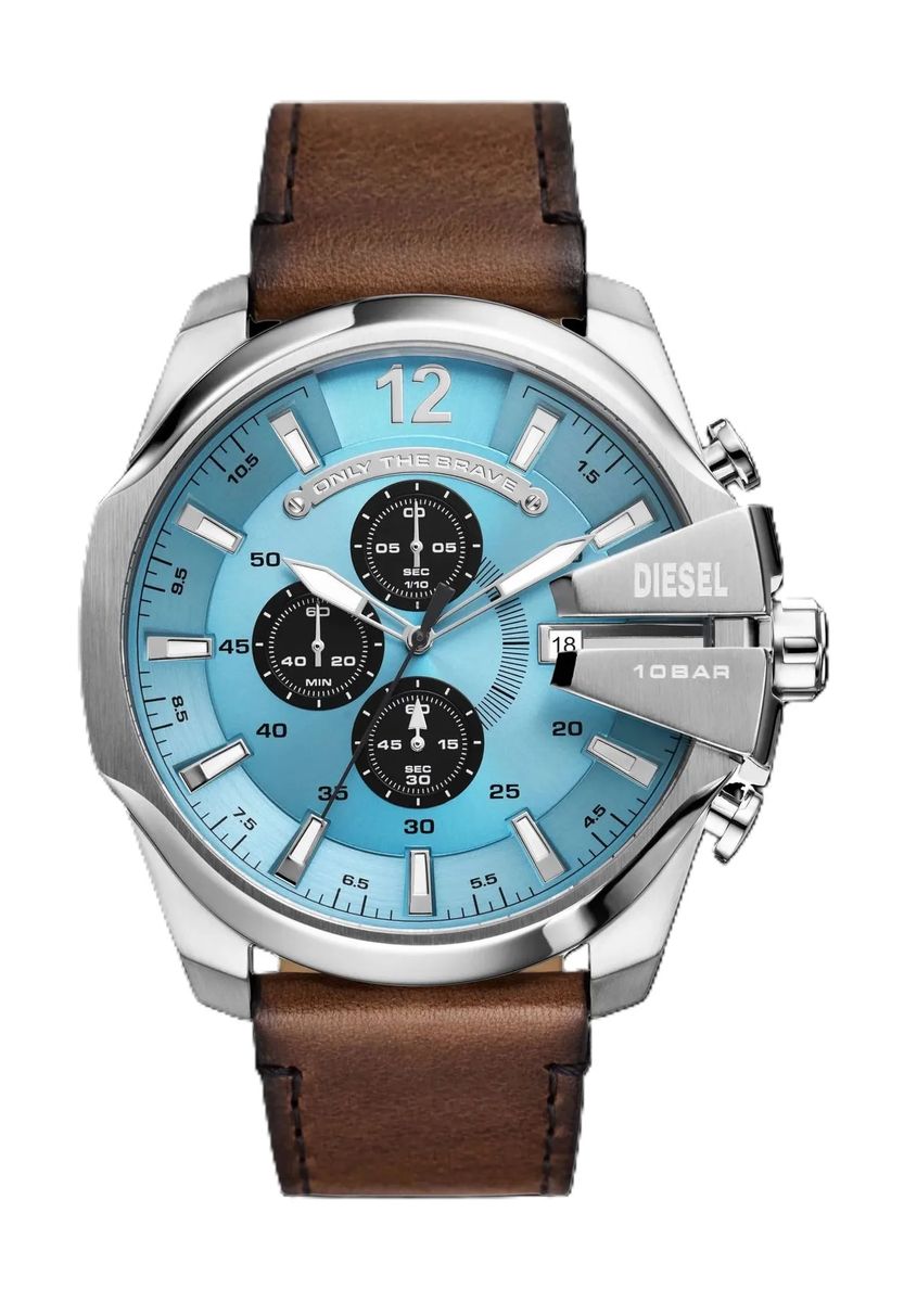 Mega Chief Chronograph mit Lederarmband