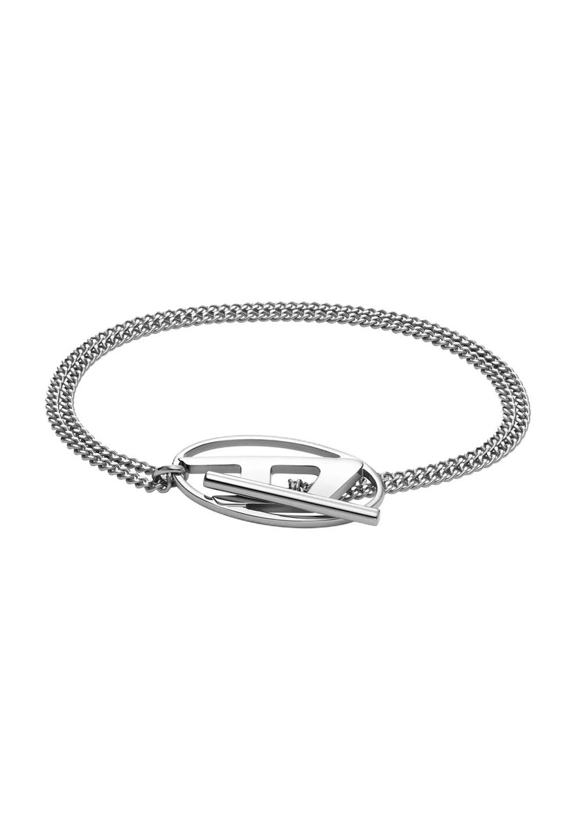 Logo-Armband mit doppeltem Kettenstrang
