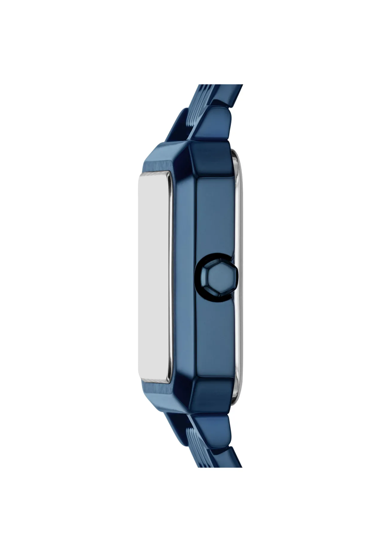 Minimalistische Armbanduhr mit rechteckigem Zifferblatt