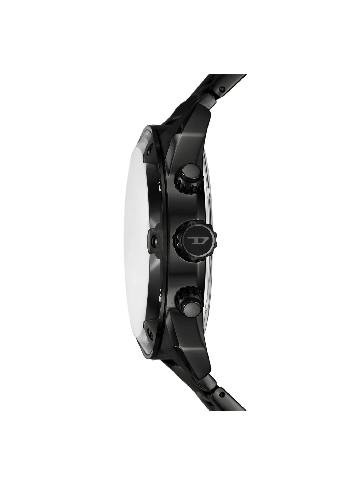 Chronograph mit Spikes aus Edelstahl