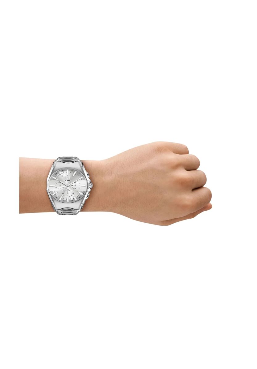 D-Curve Edelstahl-Chronograph