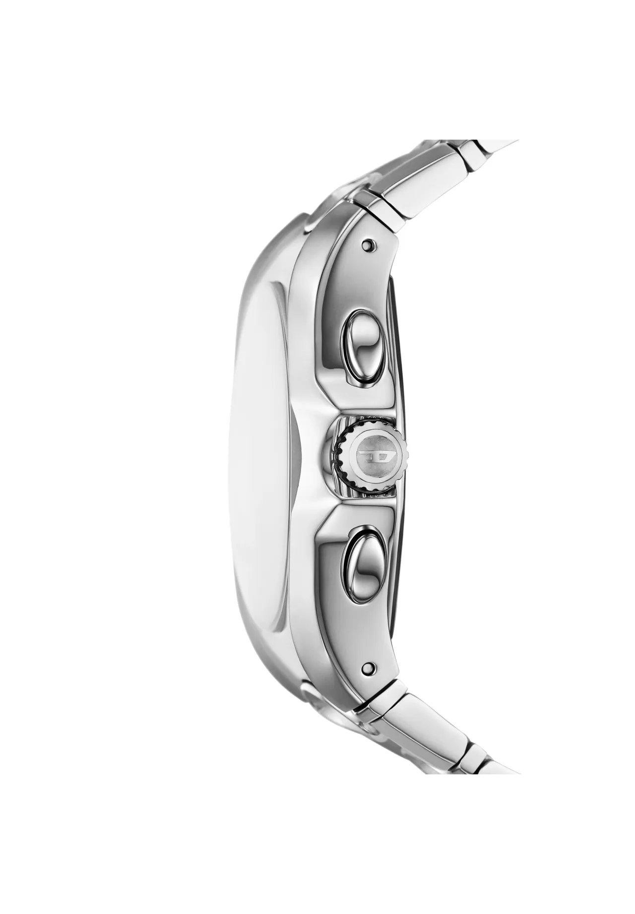 D-Curve Edelstahl-Chronograph
