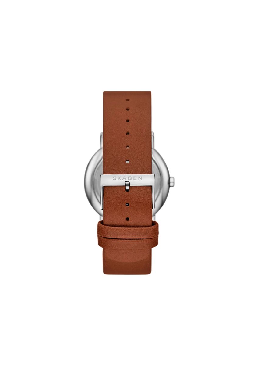 Multifunktionsuhr mit Lederarmband