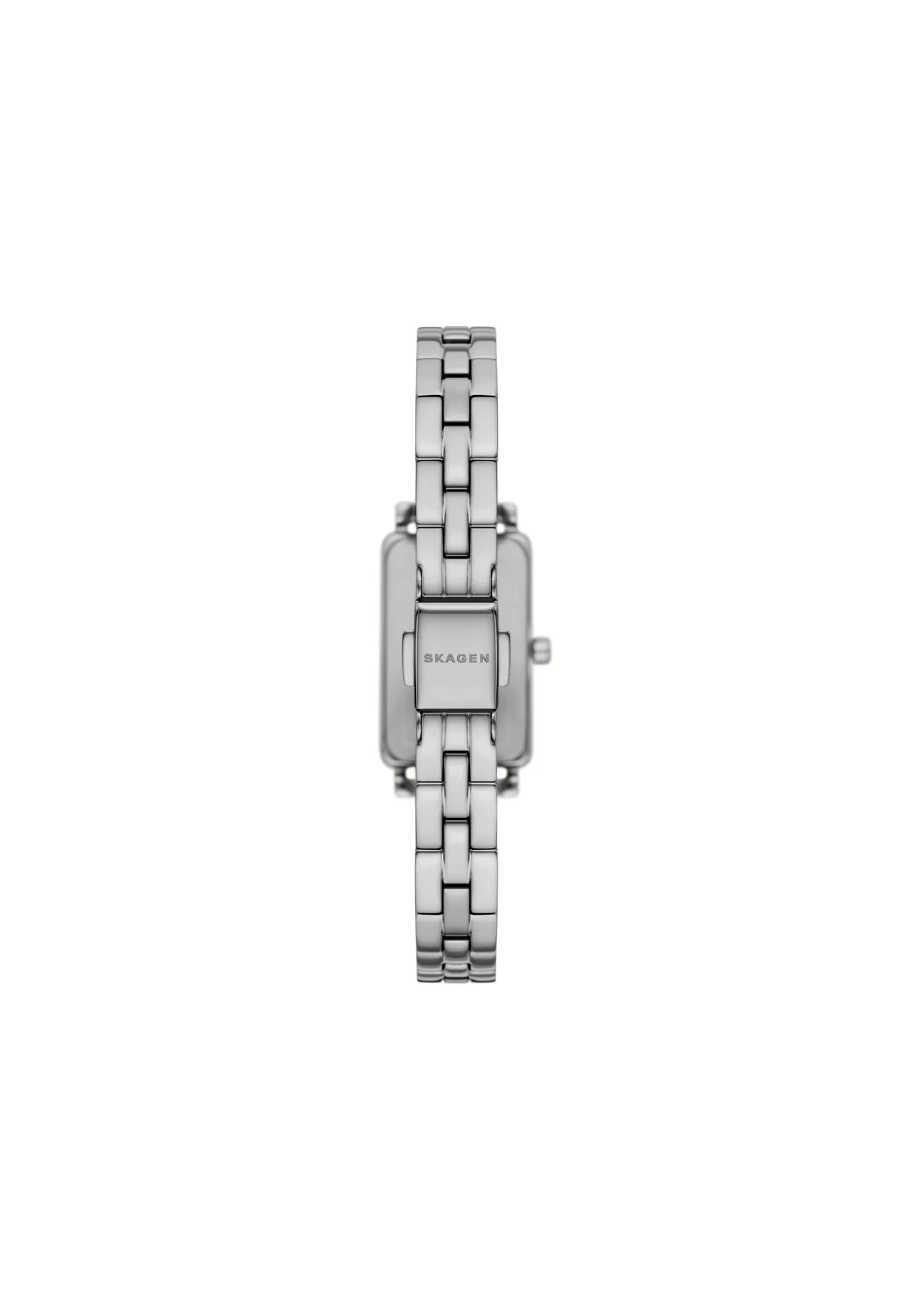 Minimalistische rechteckige Armbanduhr