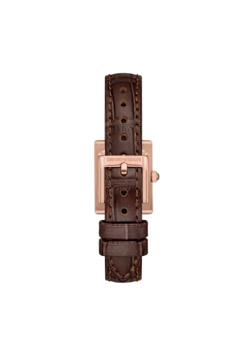 Eckige Uhr mit Wechselarmbändern