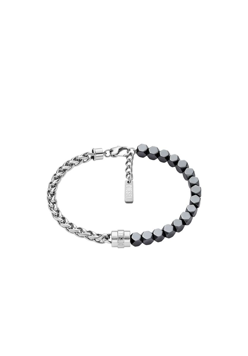 Mix-Armband mit Kette und Perlen