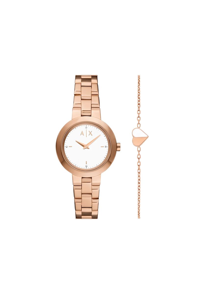 Minimalistisches Uhren- und Armband-Set