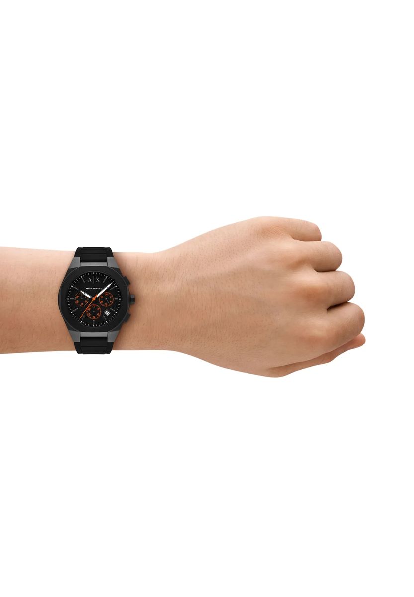 Sync Chronograph Silikon-Armbanduhr