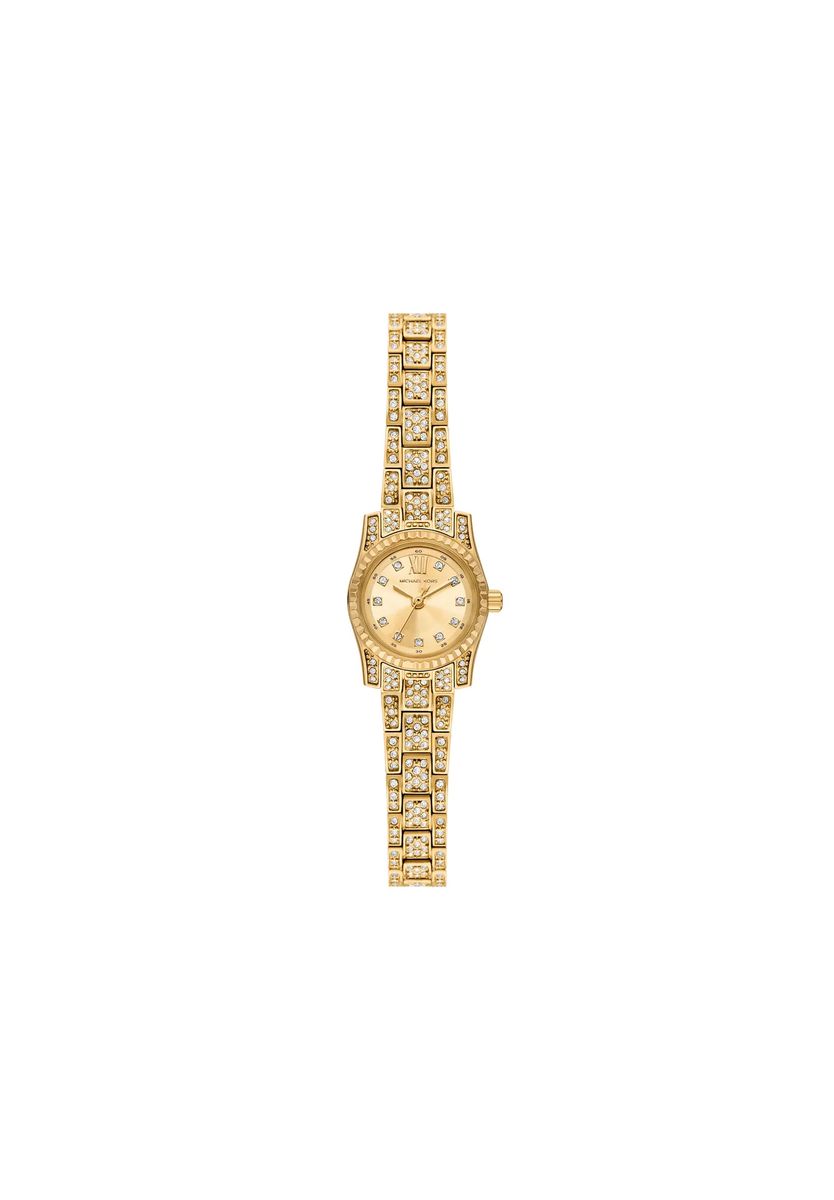 Elegante Lexington Pavé-Edelstahluhr