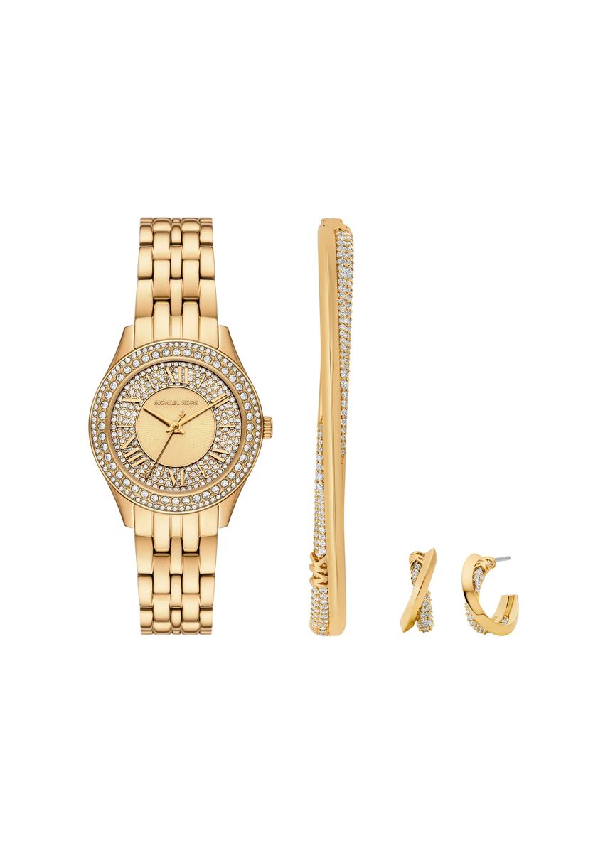 Verzierte Harlowe Uhr mit Schmuckset